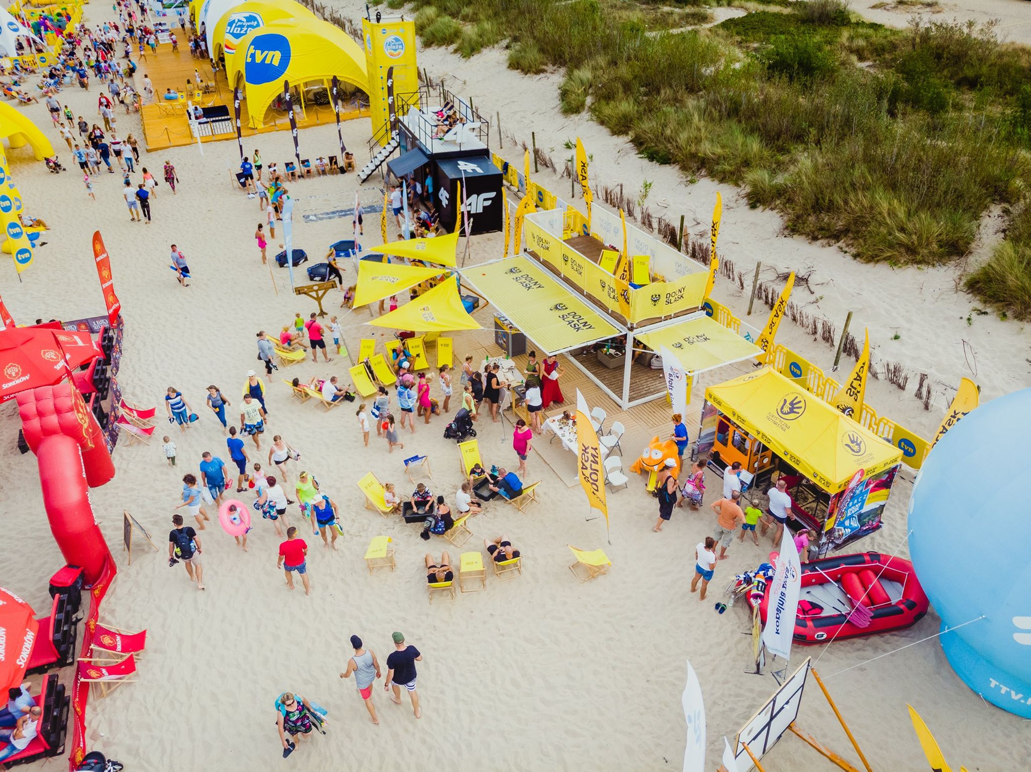„Projekt Plaża” – promocja Świdnicy w TVN 