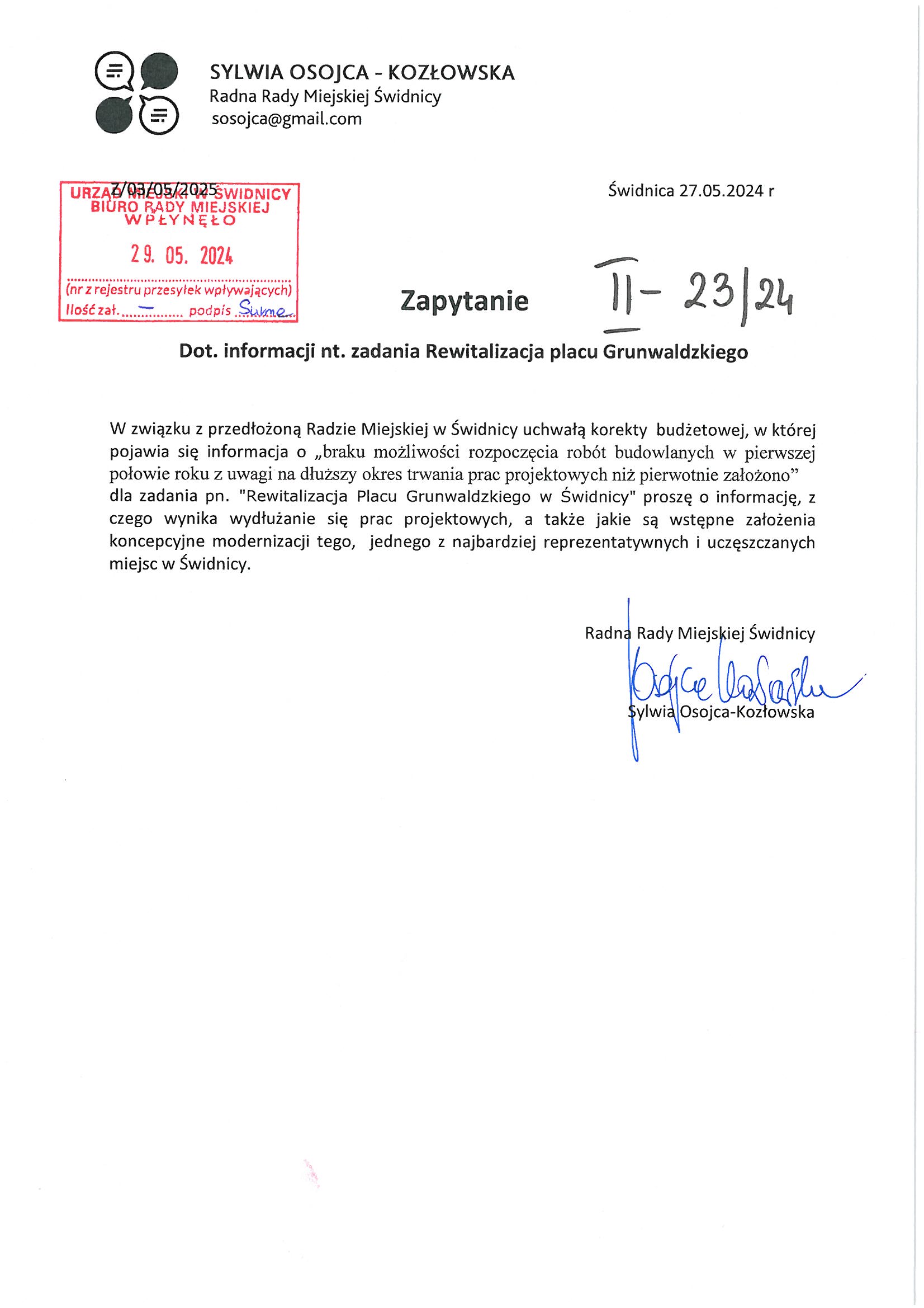 interpelacja nr II 23 24