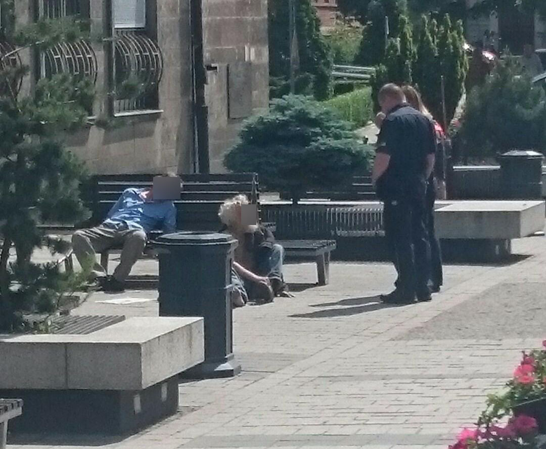 Reprezentacyjna ulica Świdnicy mieszkańcy proszą o dezynfekcję ławek przy Łukowej