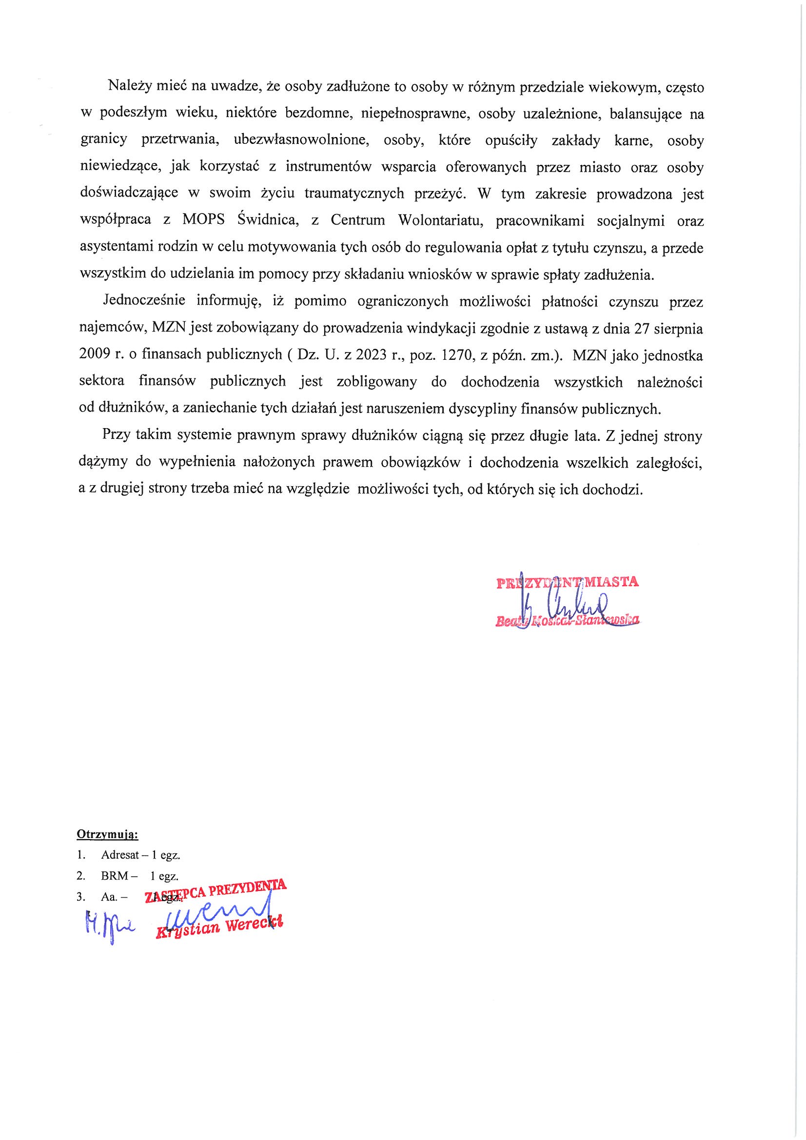 odpowiedz na interpelacje nr IV 121 24 2 Strona 3